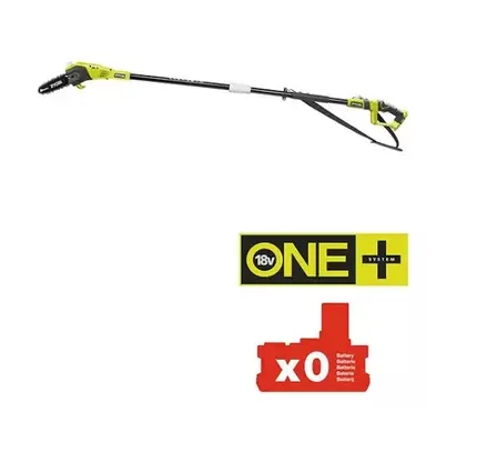 Elagueur sur perche sans fil 18V guide 20 cm - RYOBI
