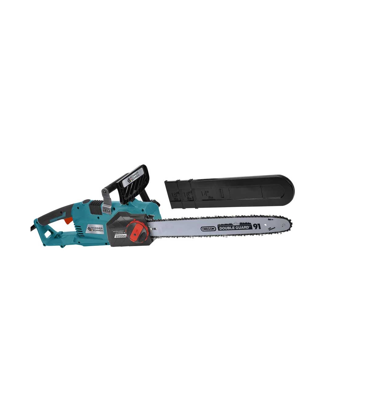 tronconneuse-electrique-2200w-avec-guide-et-chaine-oregon-40cm-konner-sohnen-ks-cs2200-16 Tronçonneuse électrique 2200W – Image 1