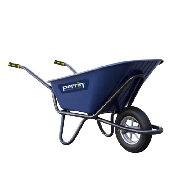 05004589729d42ad9262c6290fee1017 Brouette 120 L roue gonflée – Brouette Outils Perrin Jurassic 120 L à roue gonflée, charge 320 kg