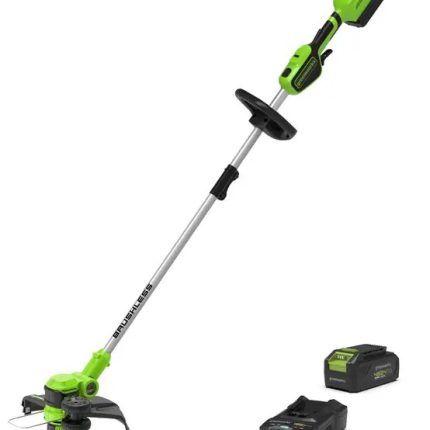 Coupe-bordures sans fil 48V batterie et chargeur inclus Ø 33 cm – Greenworks