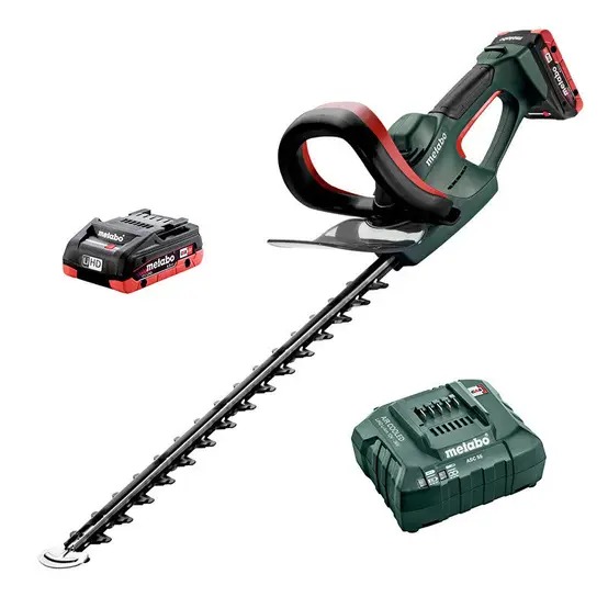 27f28723d17d4c81a27a0762a179f853 Taille-haies METABO AHS 18-55 V (2 x 4,0 Ah) Metabo