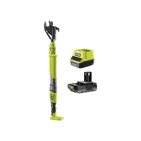 48657b65c9a34b8bb53fc44115fd2fc9 Pack RYOBI Coupe-branches OLP1832BX - 18V One+ - 1 Batterie 2.0Ah - 1 Chargeur rapide