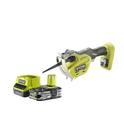 Pack Ryobi élagueur à main 18V One – Pack RYOBI Elagueur à main 18V One+ RY18PSA-0 - 1 Batterie 2.5Ah - 1 Chargeur rapide