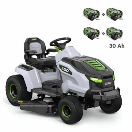 PACK 30Ah Tracteur de tonte électrique, largeur de coupe 107 cm, batteries et chargeur 1600W inclus - EGO TR4201E