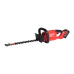 Taille-haies sans fil Milwaukee M18 FUEL M18 FHET60-802, lamier 60 cm – 2 batteries 8,0 Ah + chargeur