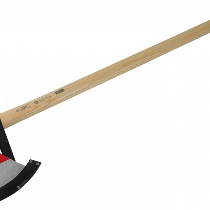 Hache française acier C45 – Hache française MOB, tête 1,5 kg acier C45 trempé, manche frêne 90 cm